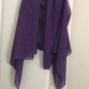 Lovely purple topper